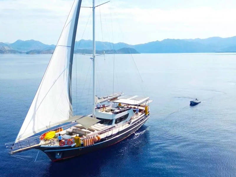 Arni Gulet: Modern Private Yacht Charter in Gocek — photo 1
