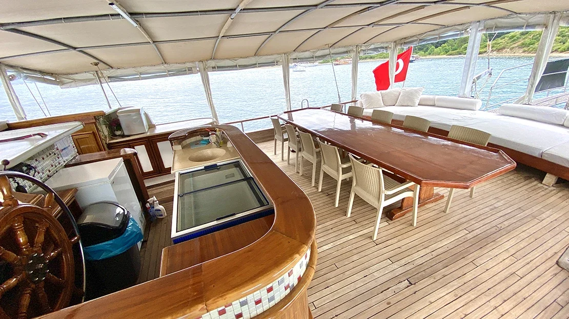 Gulet Bluefest; Classic Gulet With 8 Cabins For Blue Cruise Holidays — photo 15