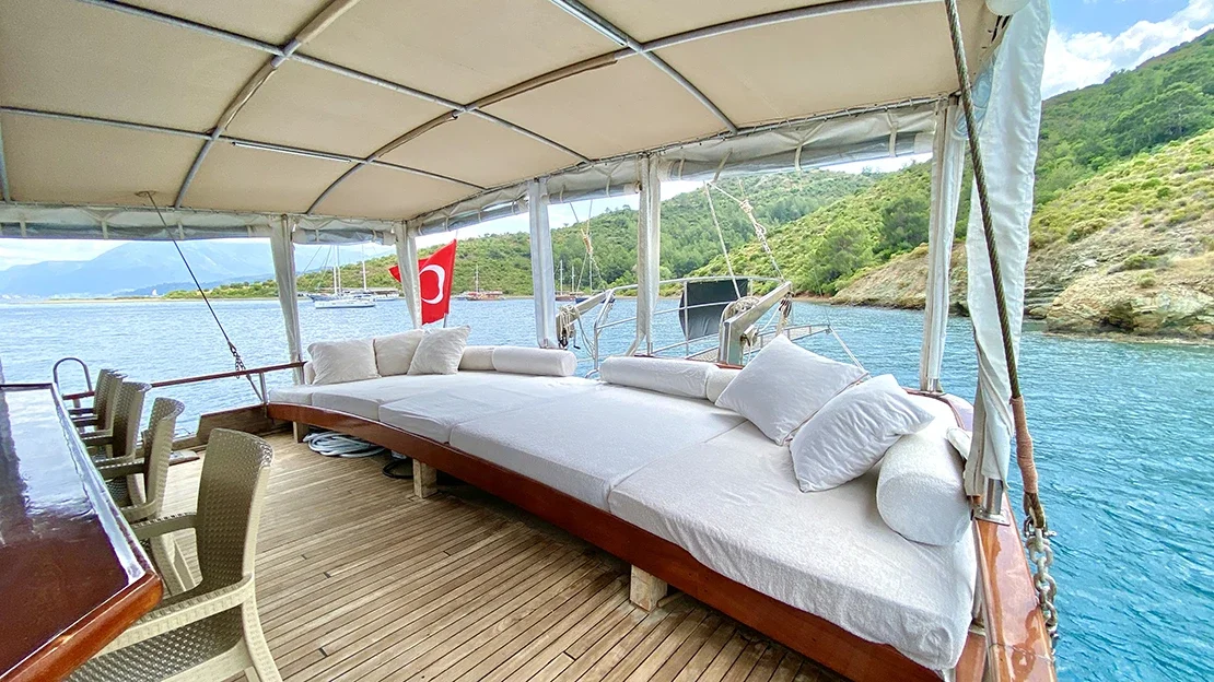 Gulet Bluefest; Classic Gulet With 8 Cabins For Blue Cruise Holidays — photo 16
