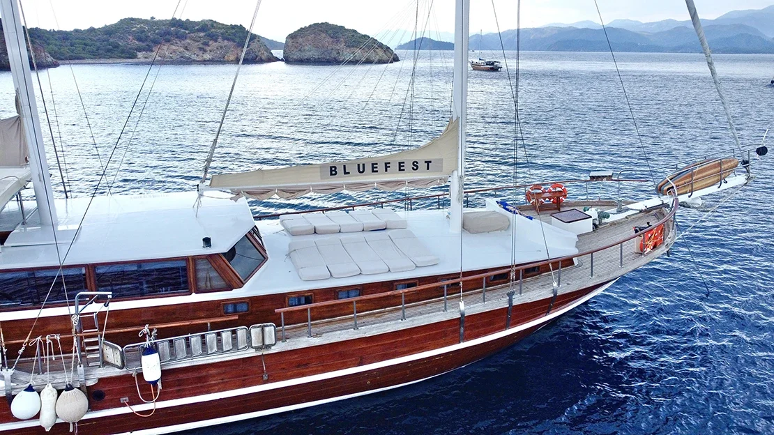 Gulet Bluefest; Classic Gulet With 8 Cabins For Blue Cruise Holidays — cover photo