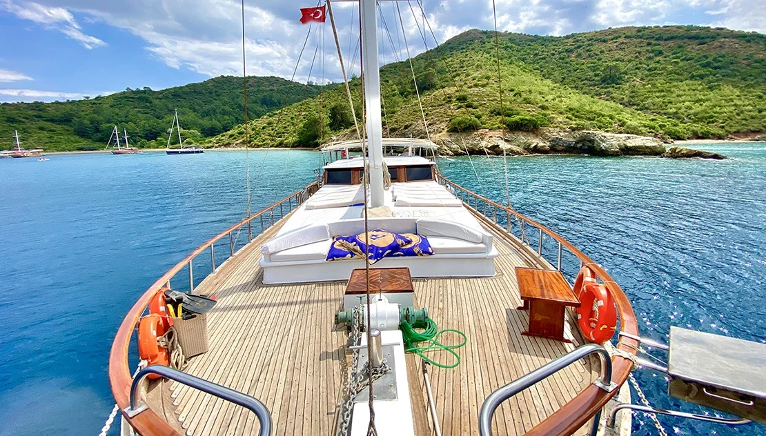 Gulet Bluefest; Classic Gulet With 8 Cabins For Blue Cruise Holidays — photo 18