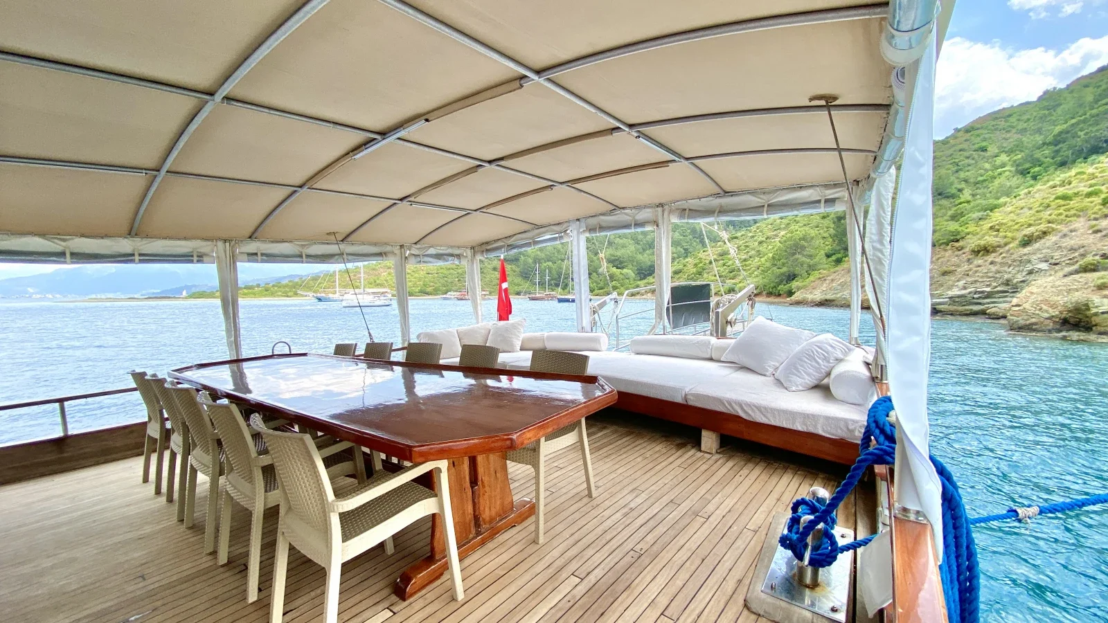 Gulet Bluefest; Classic Gulet With 8 Cabins For Blue Cruise Holidays — photo 19