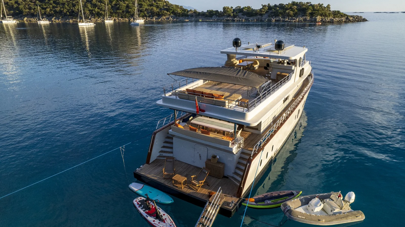 Simay S Yacht: Luxury Trawler Charter in Fethiye — photo 1