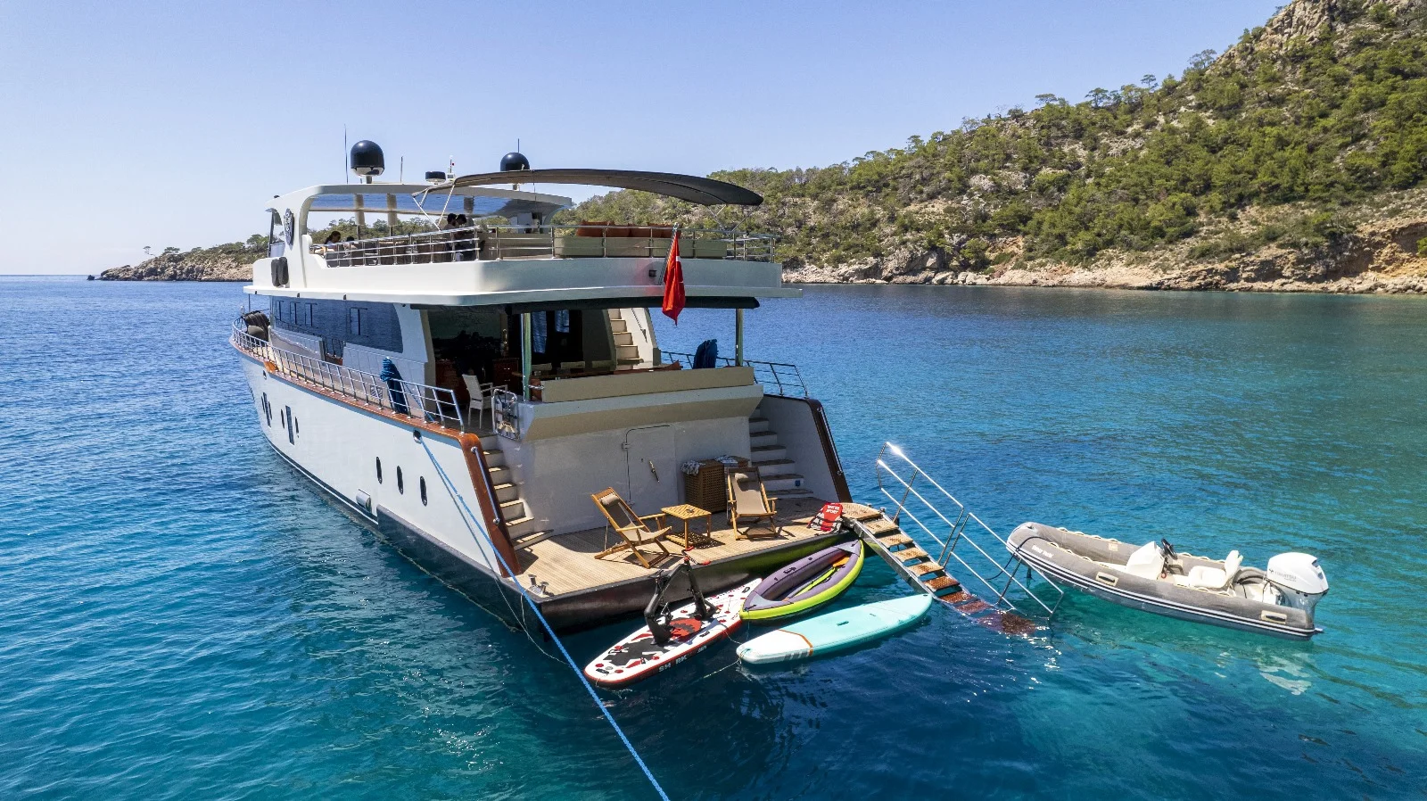 Simay S Yacht: Luxury Trawler Charter in Fethiye — photo 12